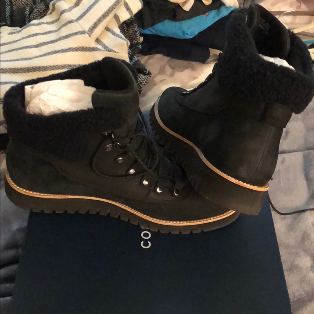Black boots